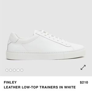 Reiss Finley Low-Top Trainers